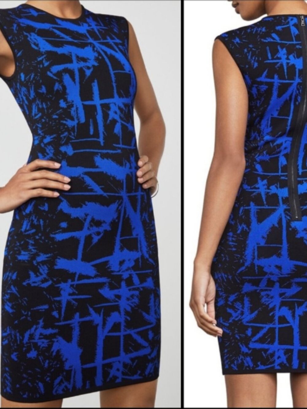 NWT - BCBG MaxAzria Jose Knit Bodycon Dress - Size Small